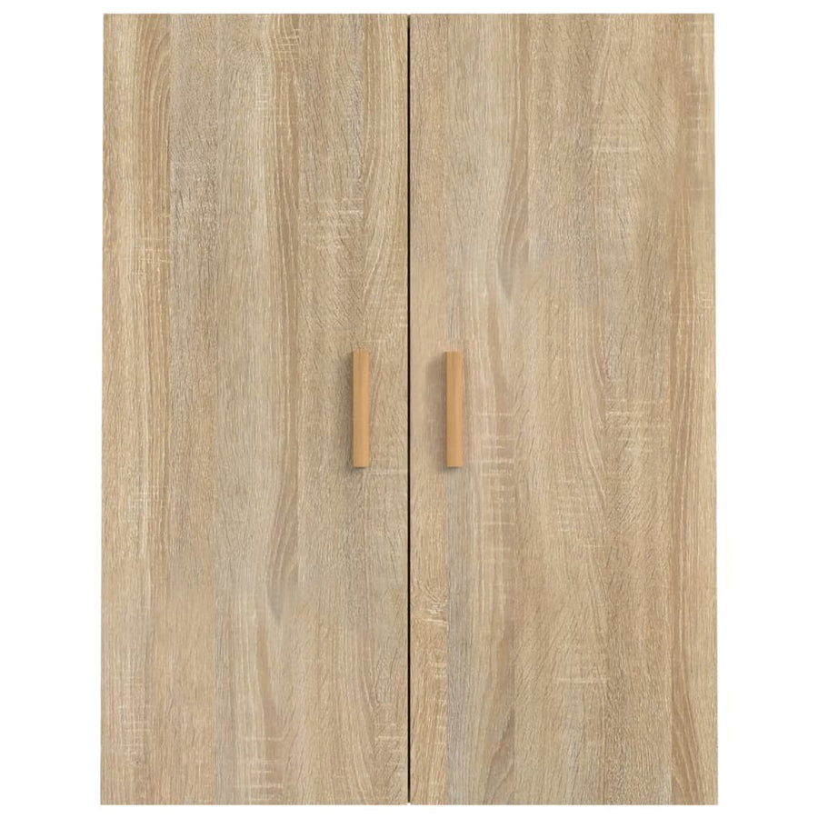 Hangkast 69,5X34X90 Cm Sonoma Eikenkleurig