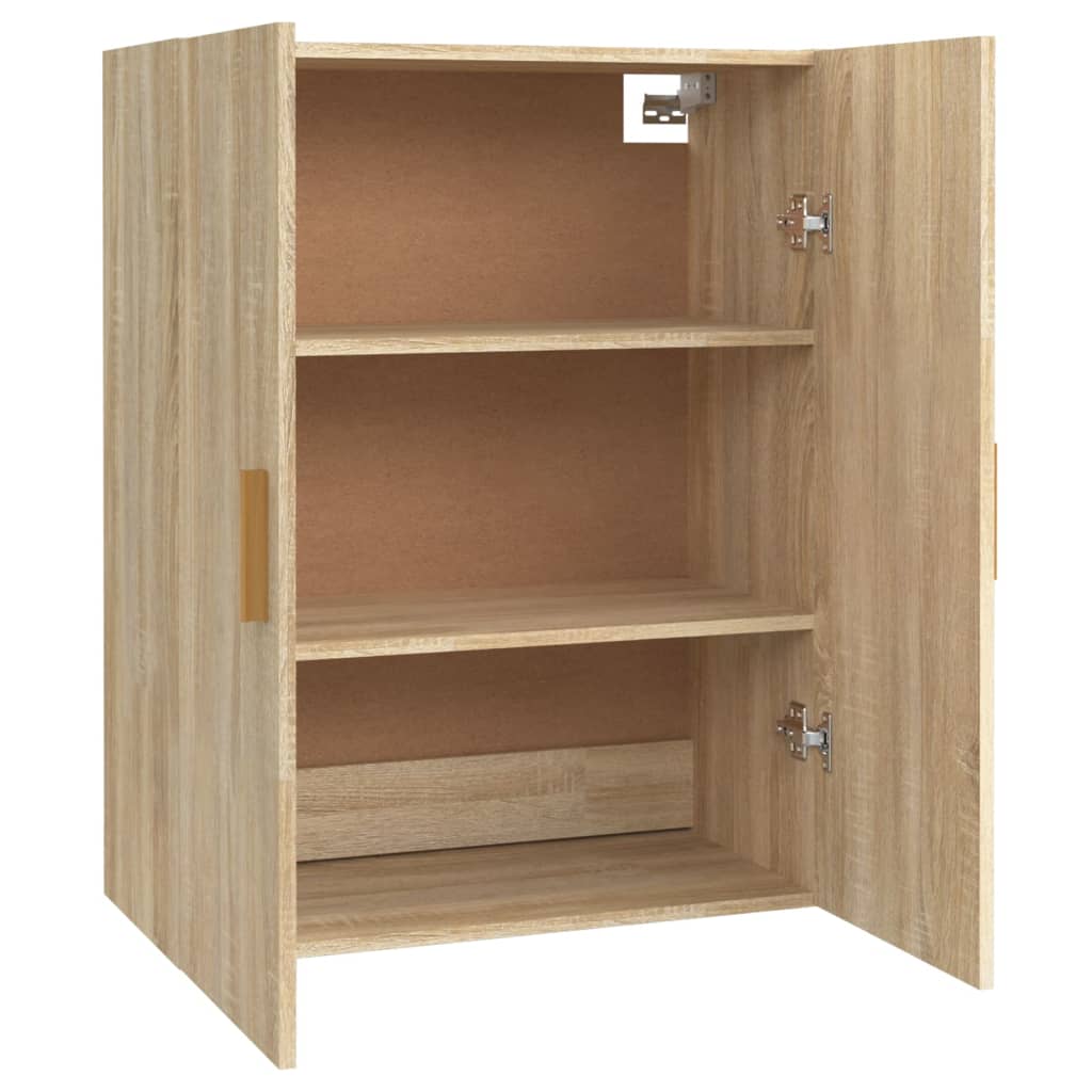 Hangkast 69,5X34X90 Cm Sonoma Eikenkleurig