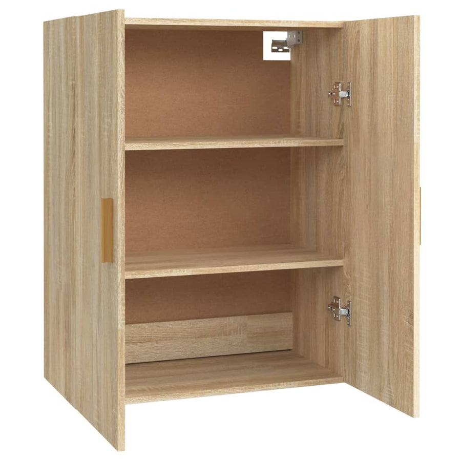 Hangkast 69,5X34X90 Cm Sonoma Eikenkleurig