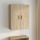 Bovenkast 69,5x34x90 cm sonoma eiken
