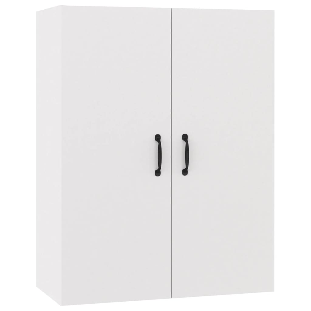 Hangkast 69,5X34X90 Cm Bewerkt Hout Wit