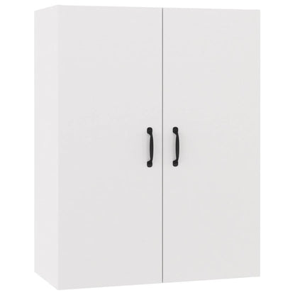 Hangkast 69,5X34X90 Cm Bewerkt Hout Wit
