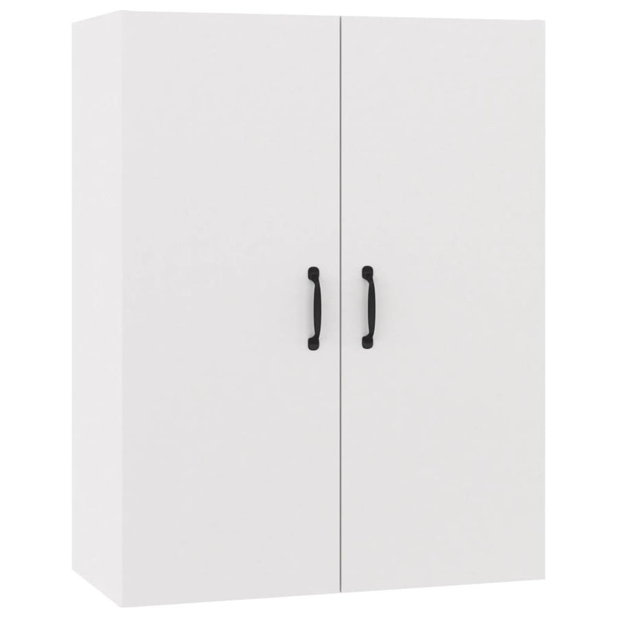 Hangkast 69,5X34X90 Cm Bewerkt Hout Wit