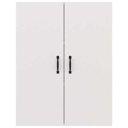Hangkast 69,5X34X90 Cm Bewerkt Hout Wit