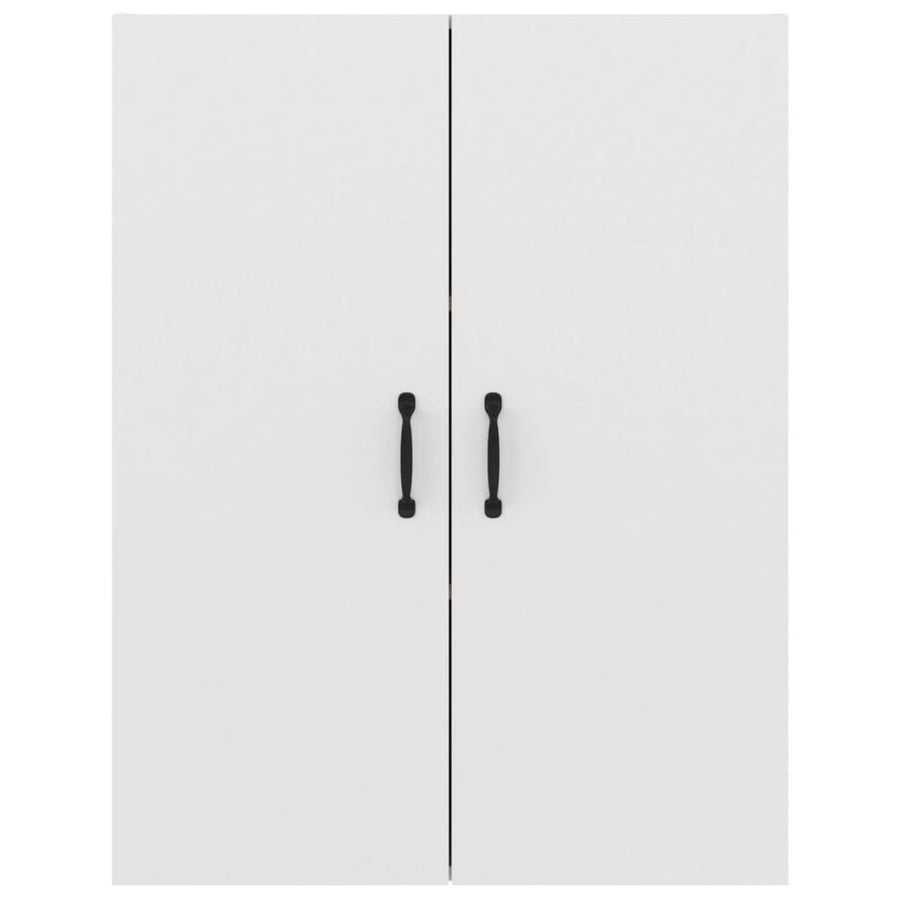 Hangkast 69,5X34X90 Cm Bewerkt Hout Wit