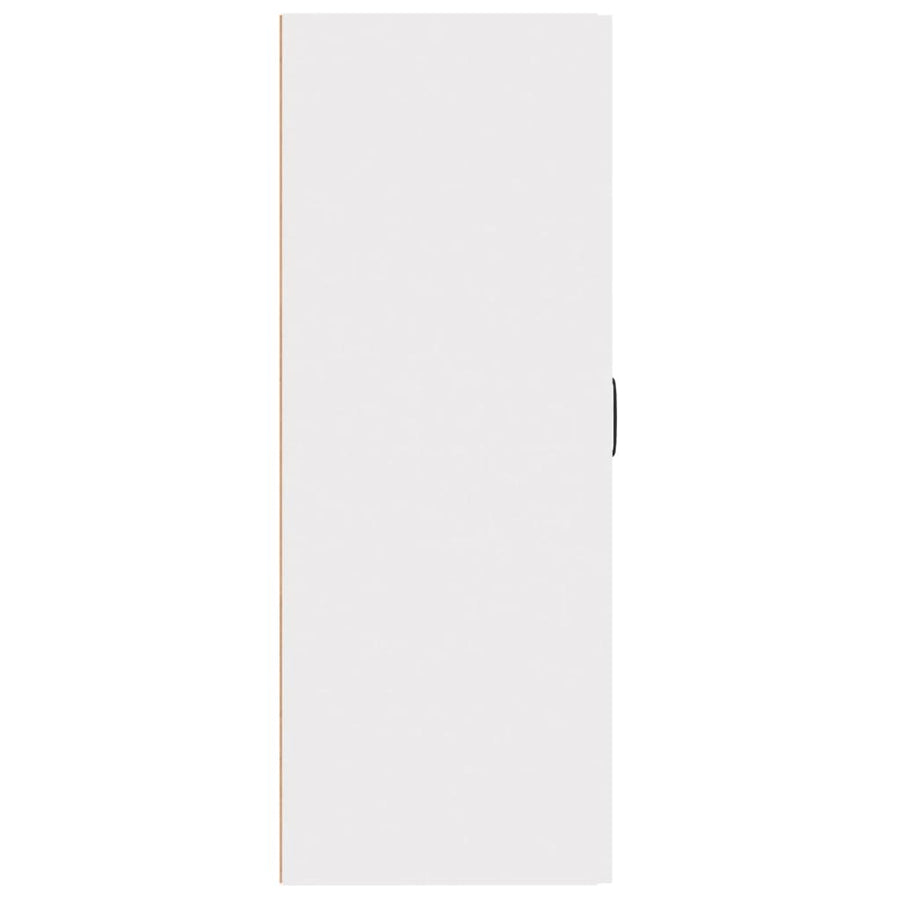Hangkast 69,5X34X90 Cm Bewerkt Hout Wit