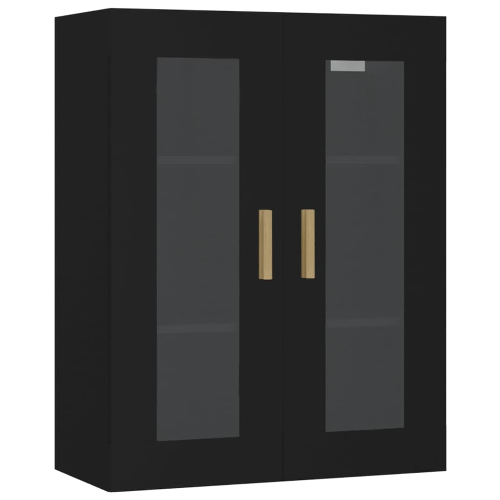 Hangkast 69,5X34X90 Cm Zwart