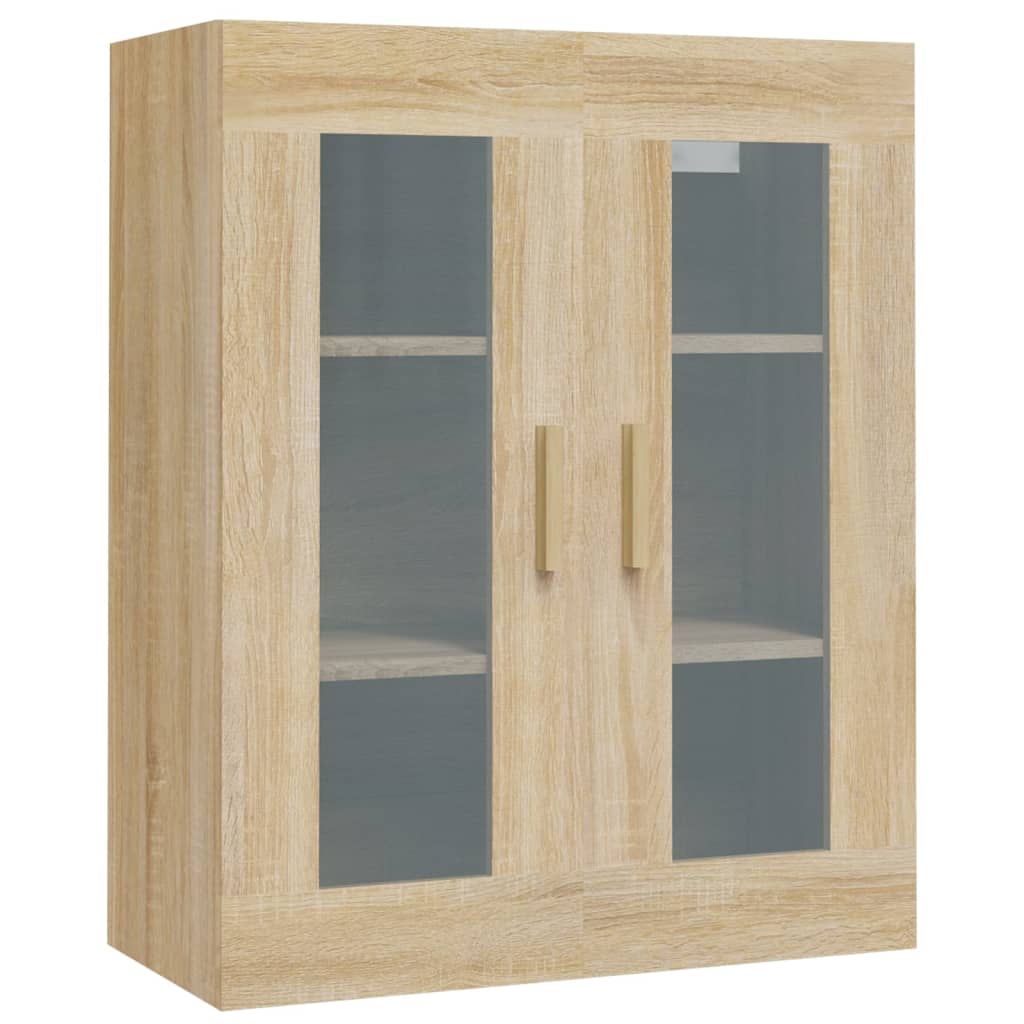 Hangkast 69,5X34X90 Cm Sonoma Eikenkleurig