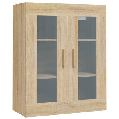 Hangkast 69,5X34X90 Cm Sonoma Eikenkleurig
