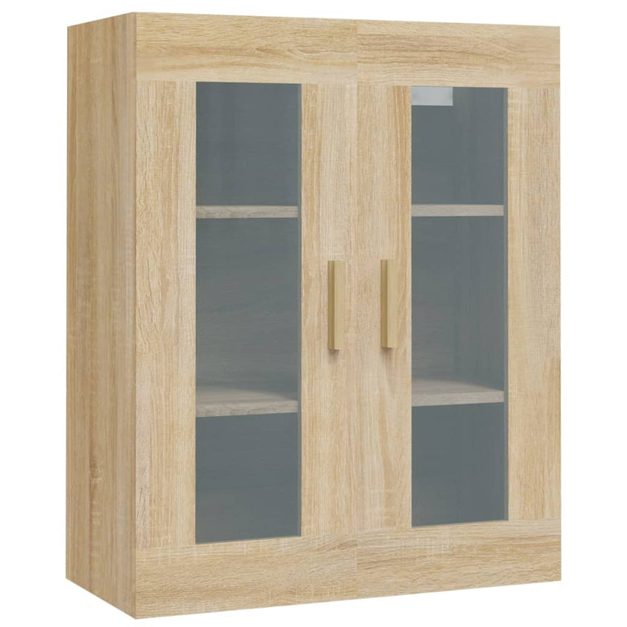 Hangkast 69,5X34X90 Cm Sonoma Eikenkleurig