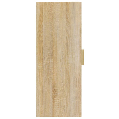 Hangkast 69,5X34X90 Cm Sonoma Eikenkleurig