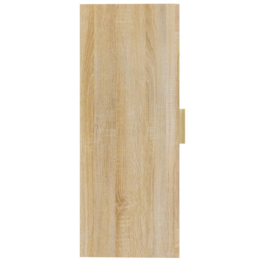 Hangkast 69,5X34X90 Cm Sonoma Eikenkleurig