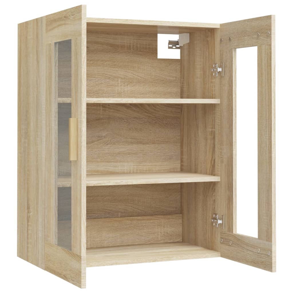 Hangkast 69,5X34X90 Cm Sonoma Eikenkleurig