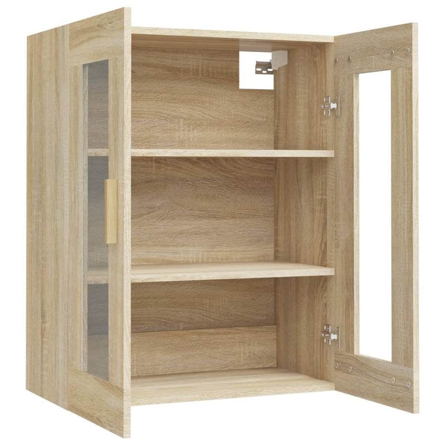 Hangkast 69,5X34X90 Cm Sonoma Eikenkleurig