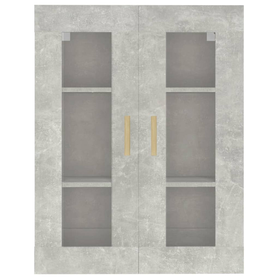 Hangkast 69,5X34X90 Cm Betongrijs