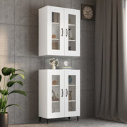 Wall cabinet 69.5x34x90 cm white