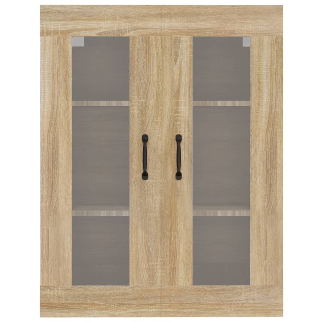 Hangkast 69,5X34X90 Cm Sonoma Eikenkleurig