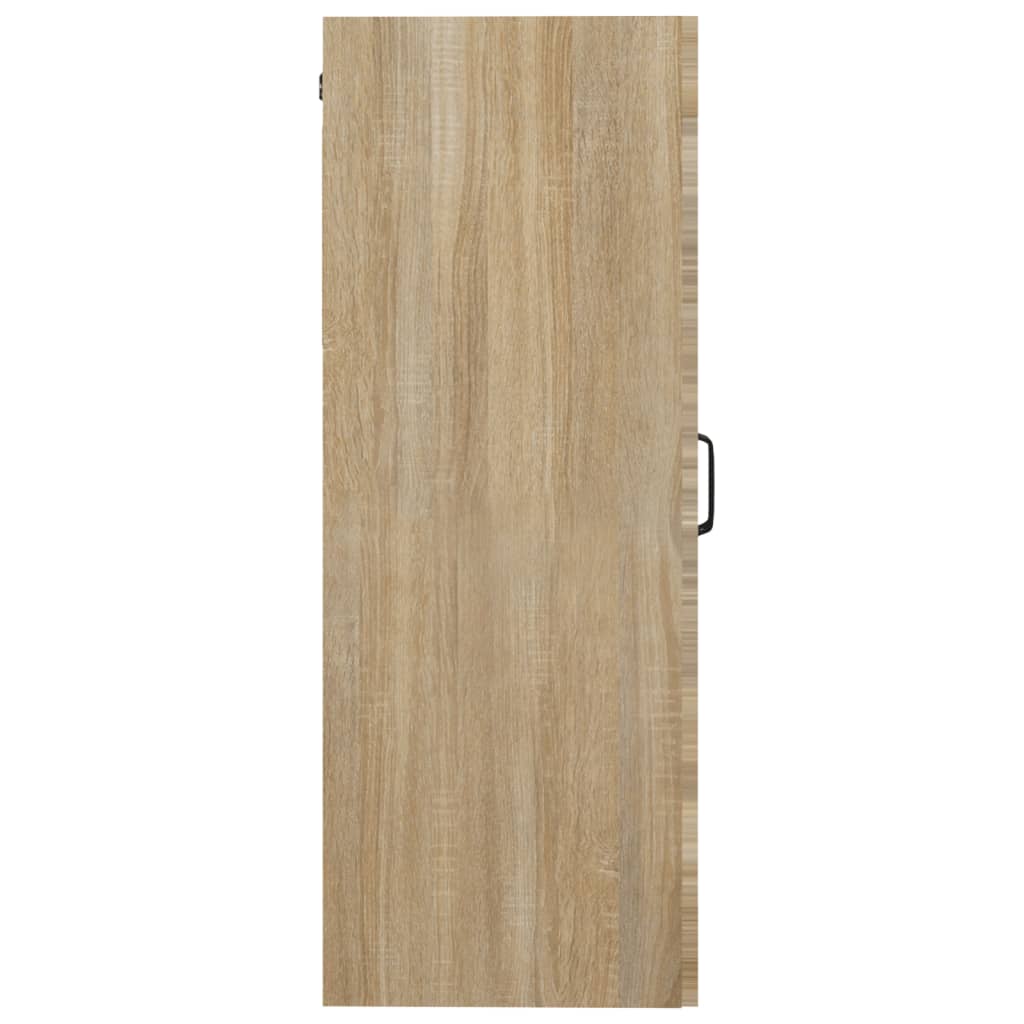Hangkast 69,5X34X90 Cm Sonoma Eikenkleurig
