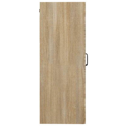 Hangkast 69,5X34X90 Cm Sonoma Eikenkleurig