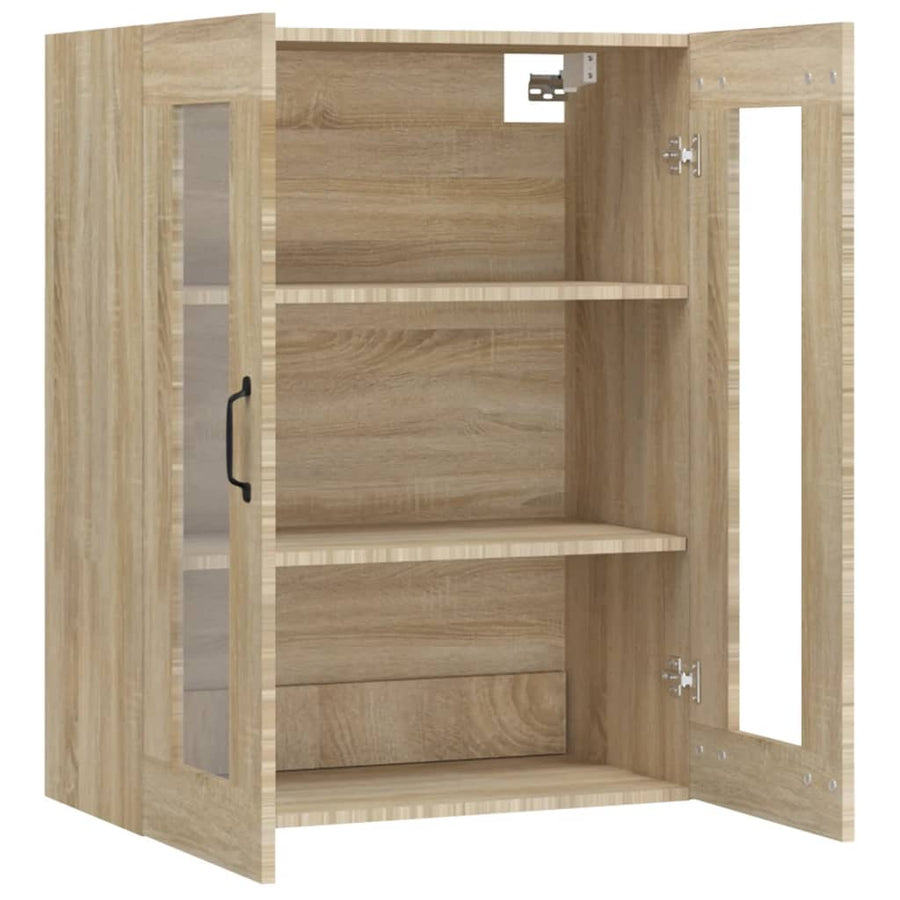 Hangkast 69,5X34X90 Cm Sonoma Eikenkleurig