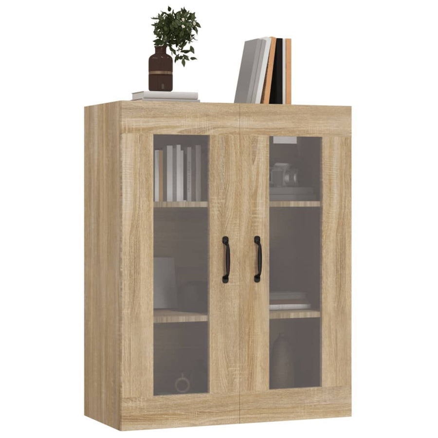 Hangkast 69,5X34X90 Cm Sonoma Eikenkleurig