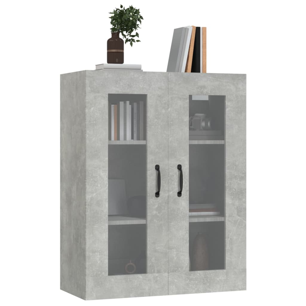 Hangkast 69,5X34X90 Cm Betongrijs