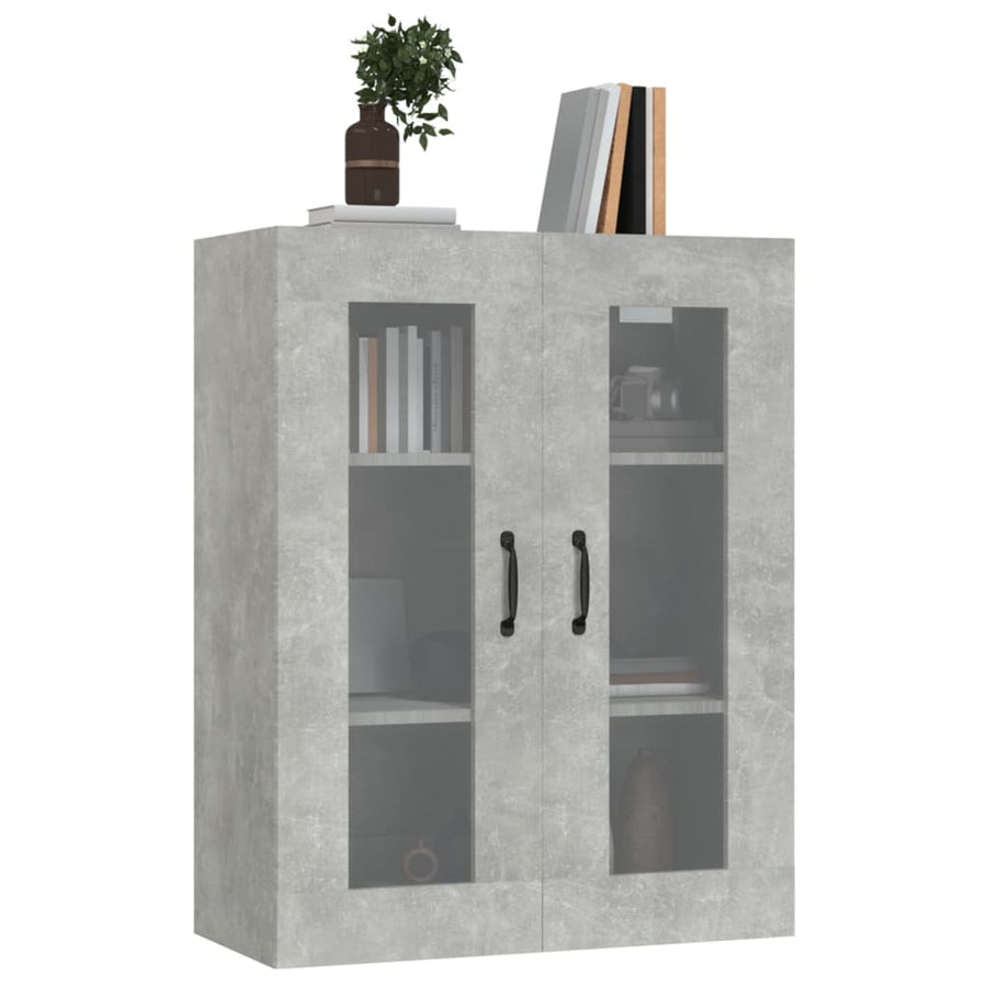 Hangkast 69,5X34X90 Cm Betongrijs