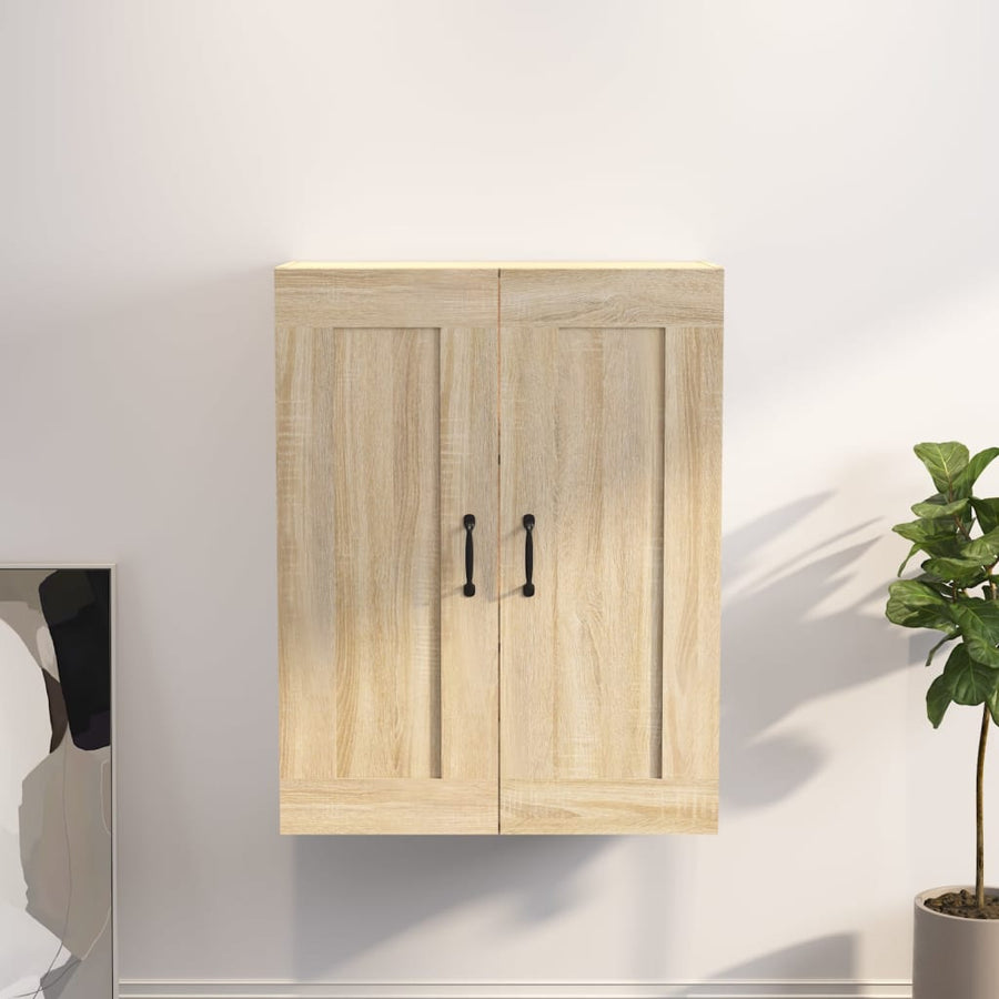Hangkast 69,5X32,5X90 Cm Kleurig Sonoma eiken