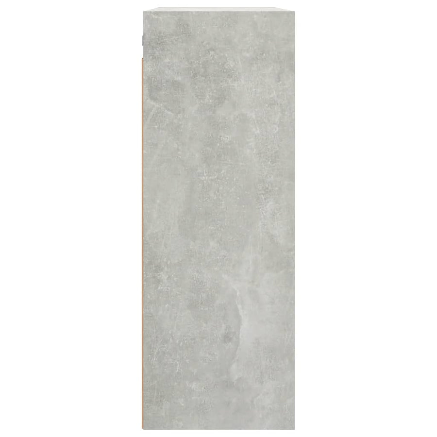 Hangkast 69,5X32,5X90 Cm Betongrijs