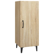 Dressoir 34,5X34X90 Cm Bewerkt Hout Sonoma Eikenkleurig