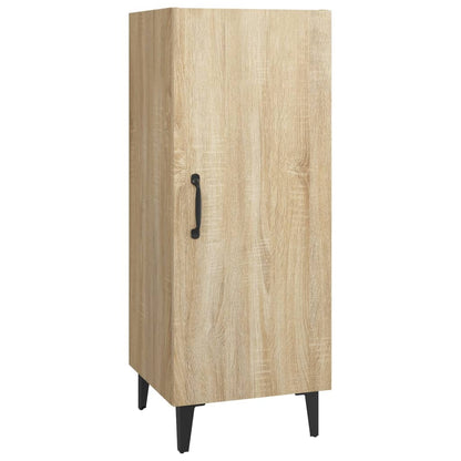 Dressoir 34,5X34X90 Cm Bewerkt Hout Sonoma Eikenkleurig