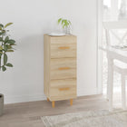 Sideboard 34.5x34x90 cm engineered wood Sonoma oak
