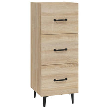 Dressoir 34,5X34X90 Cm Bewerkt Hout Sonoma Eiken