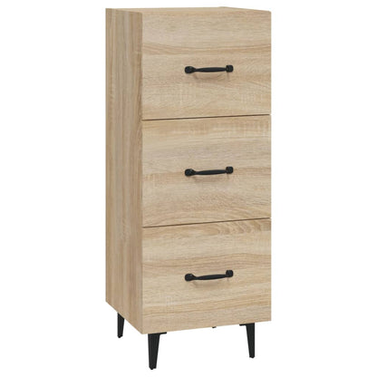 Dressoir 34,5X34X90 Cm Bewerkt Hout Sonoma Eiken