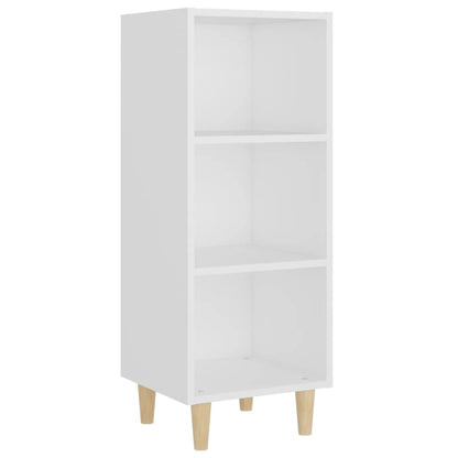 Dressoir 34,5X32,5X90 Cm Bewerkt Hout Wit