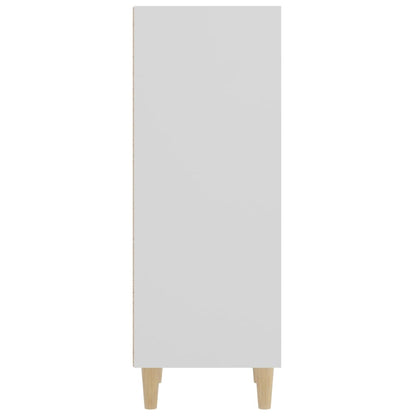 Dressoir 34,5X32,5X90 Cm Bewerkt Hout Wit
