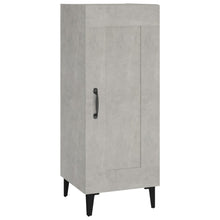 Dressoir 34,5X34X90 Cm Bewerkt Hout Betongrijs