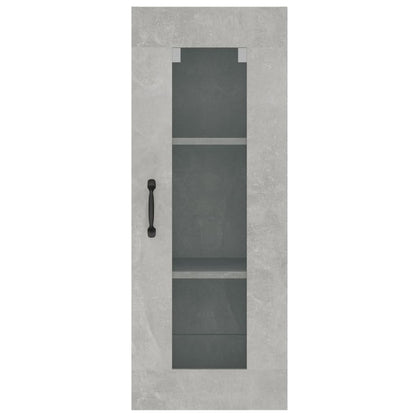 Hangkast 34,5X34X90 Cm Betongrijs