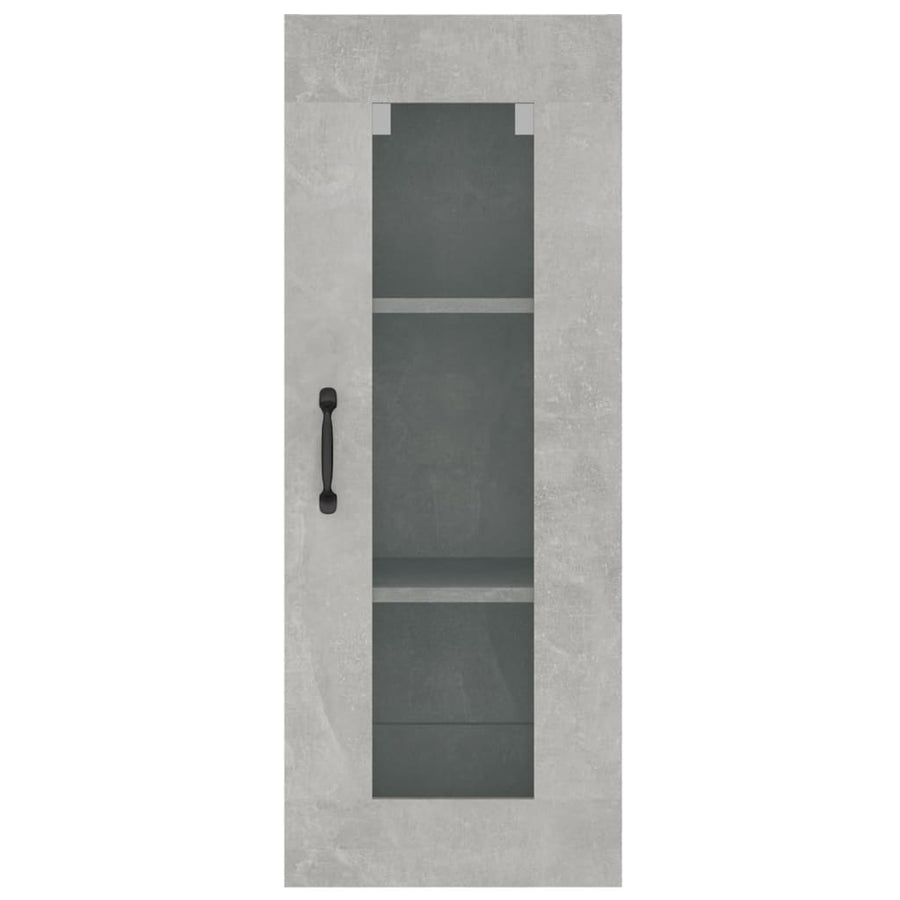 Hangkast 34,5X34X90 Cm Betongrijs