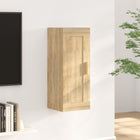 Hangkast 35X34X90 Cm Bewerkt Hout Sonoma Eikenkleurig