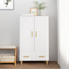 Tall Cabinet 70X31X115 Cm Processed Wood White