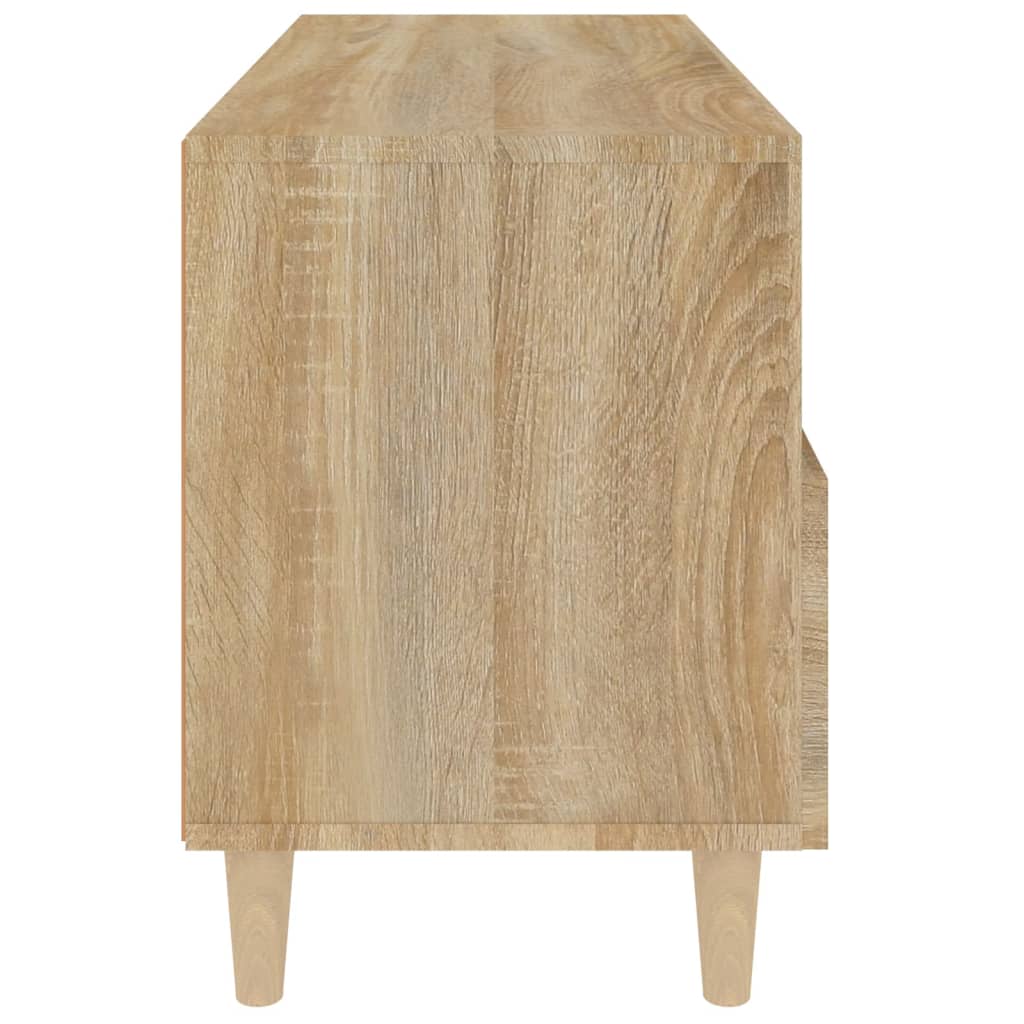 Tv-meubel 80x36x50 cm bewerkt hout sonoma eiken
