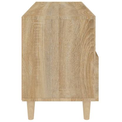 Tv-meubel 80x36x50 cm bewerkt hout sonoma eiken