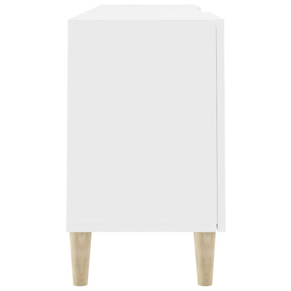 Tv-Meubel 50X30X50 Cm Bewerkt Hout Wit