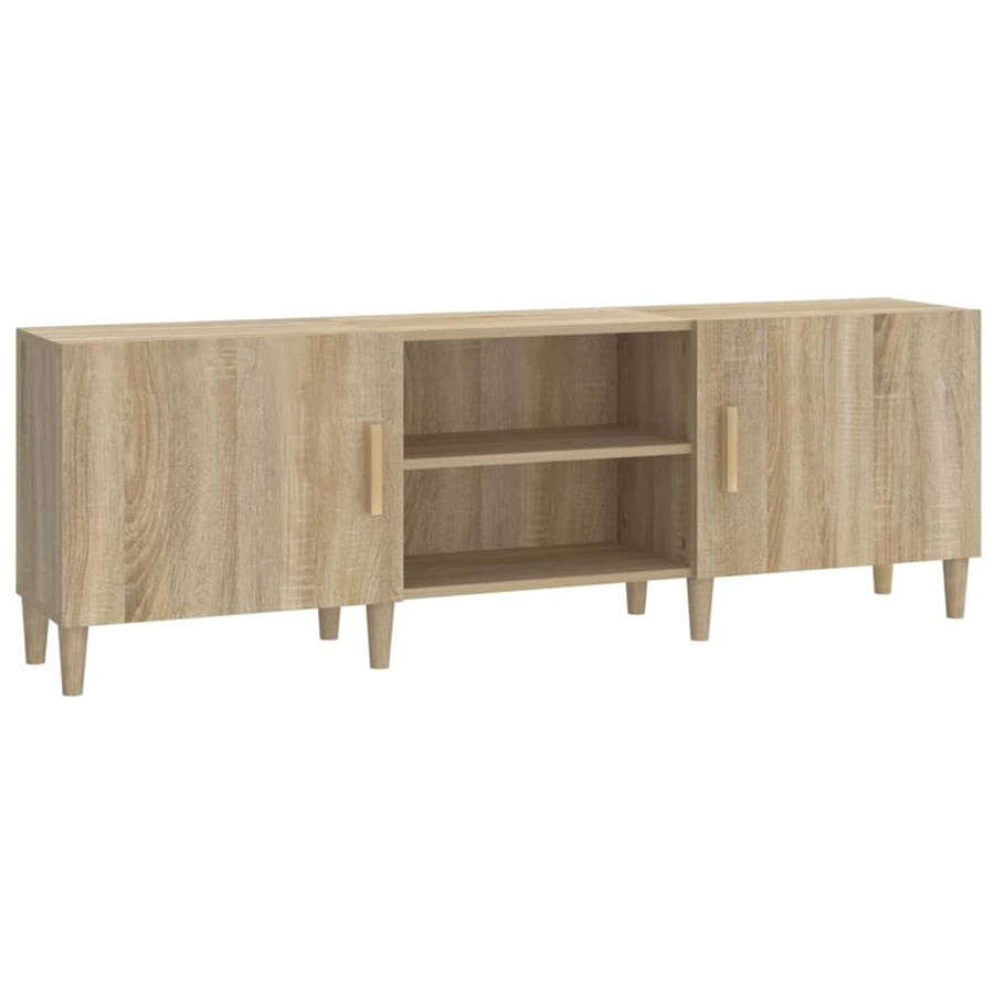 Tv-Meubel 50X30X50 Cm Bewerkt Hout Kleurig Sonoma eiken