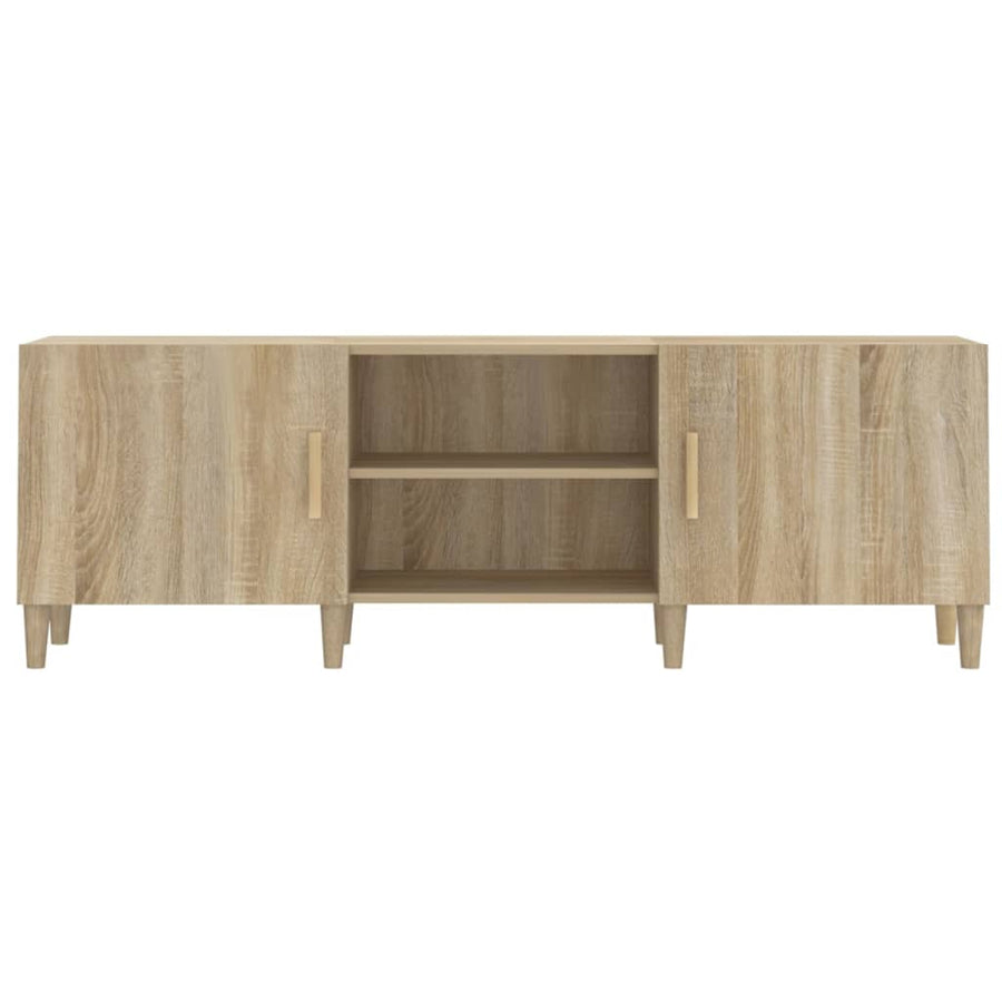 Tv-Meubel 50X30X50 Cm Bewerkt Hout Kleurig Sonoma eiken