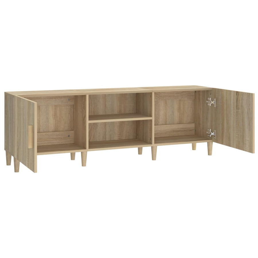 Tv-Meubel 50X30X50 Cm Bewerkt Hout Kleurig Sonoma eiken