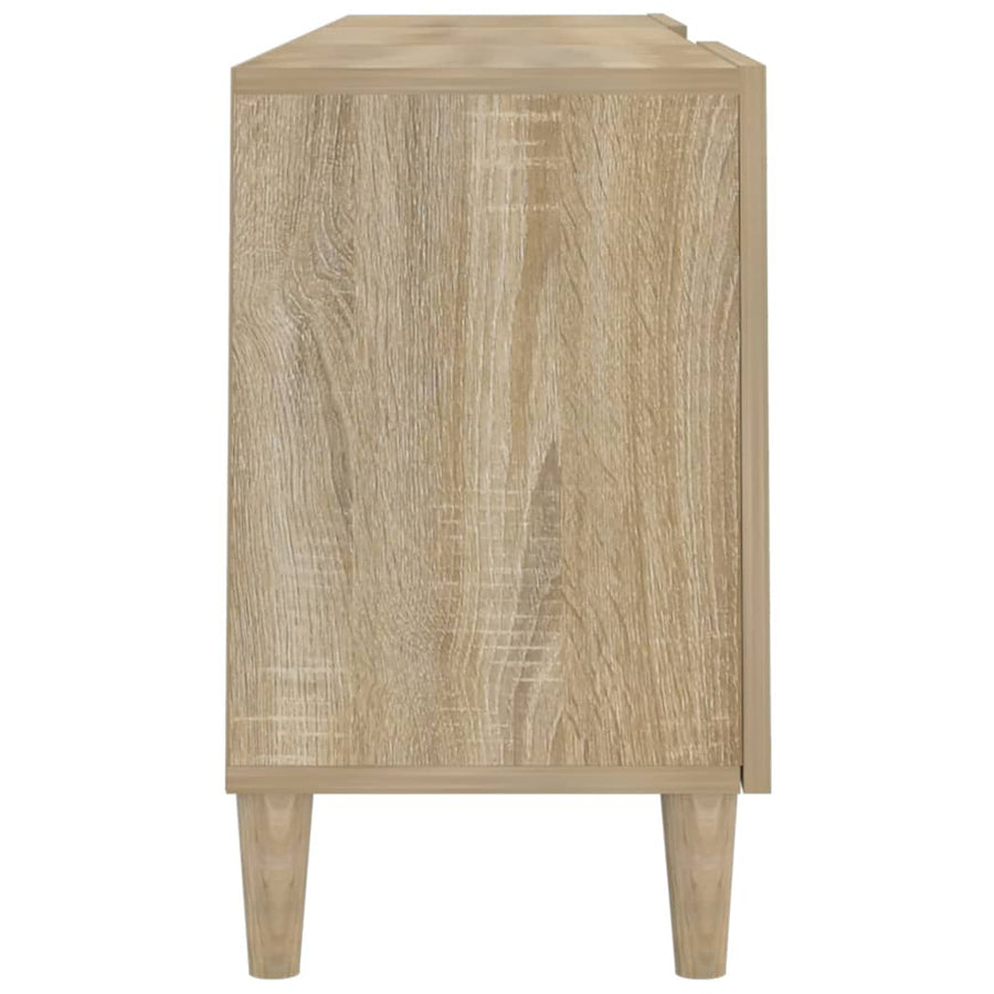 Tv-Meubel 50X30X50 Cm Bewerkt Hout Kleurig Sonoma eiken