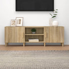 Tv-meubel 150x30x50 cm bewerkt hout sonoma eiken