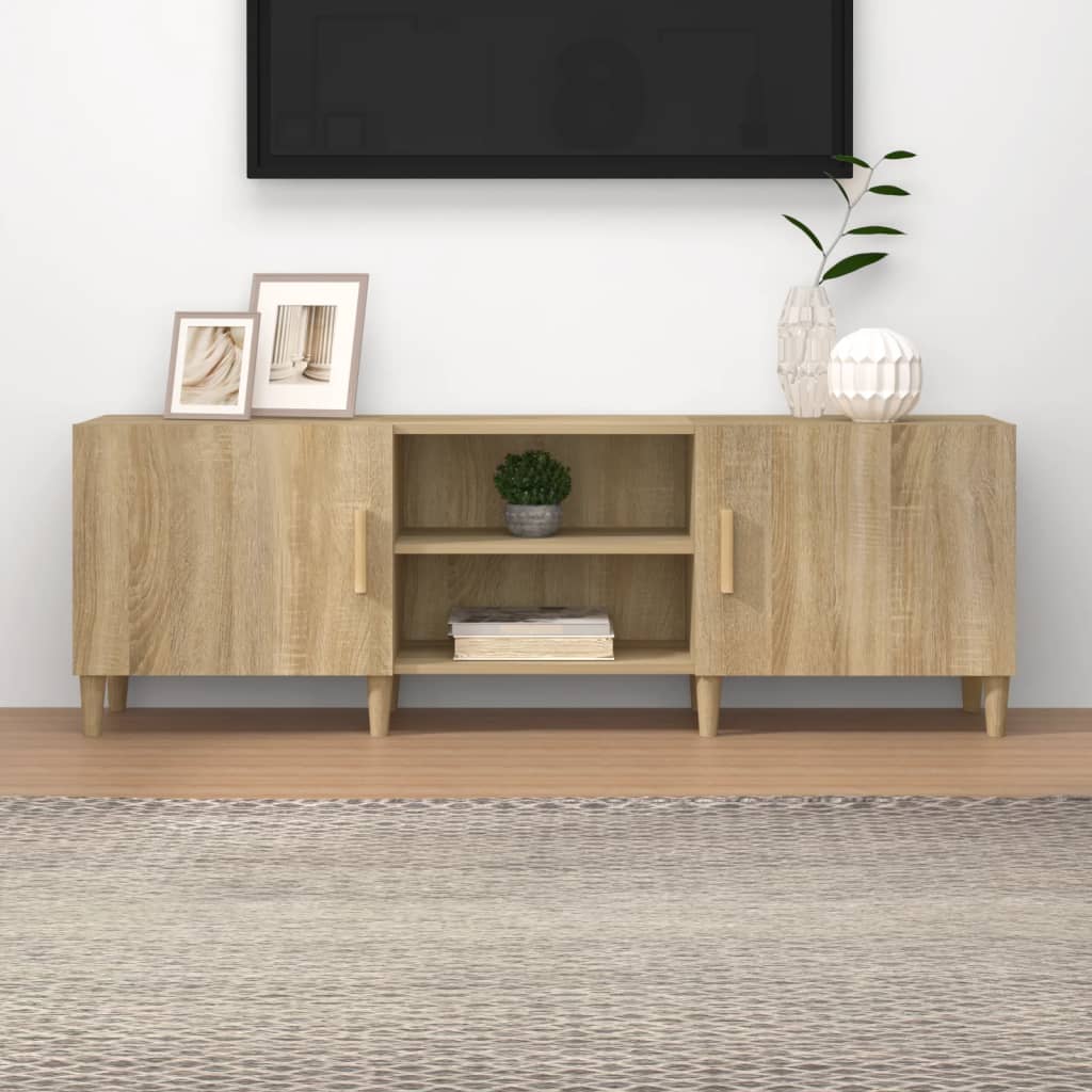 Tv-Meubel 50X30X50 Cm Bewerkt Hout Kleurig Sonoma eiken